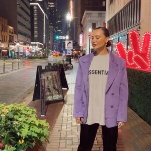 Chic Lavender Women's Blazer